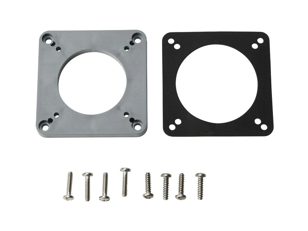 AP2030 - Bryant adapter plate, nylon, gray. For use with Bryant back boxes using 20A and 30A devices.
