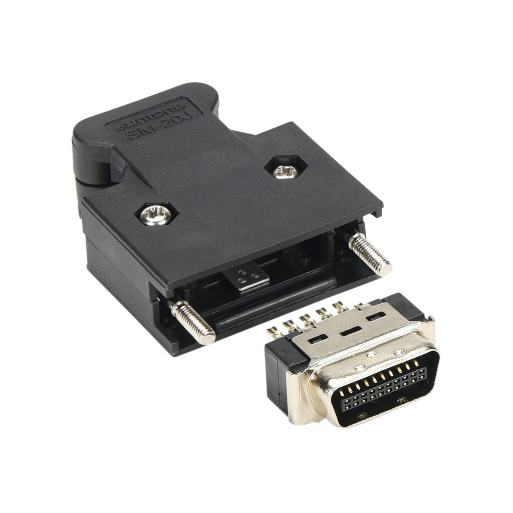 APC-CN2NNA-AD - LS Electric I/O connector, replacement, 20-pin. For use with all LS Electric iX7 series drives.