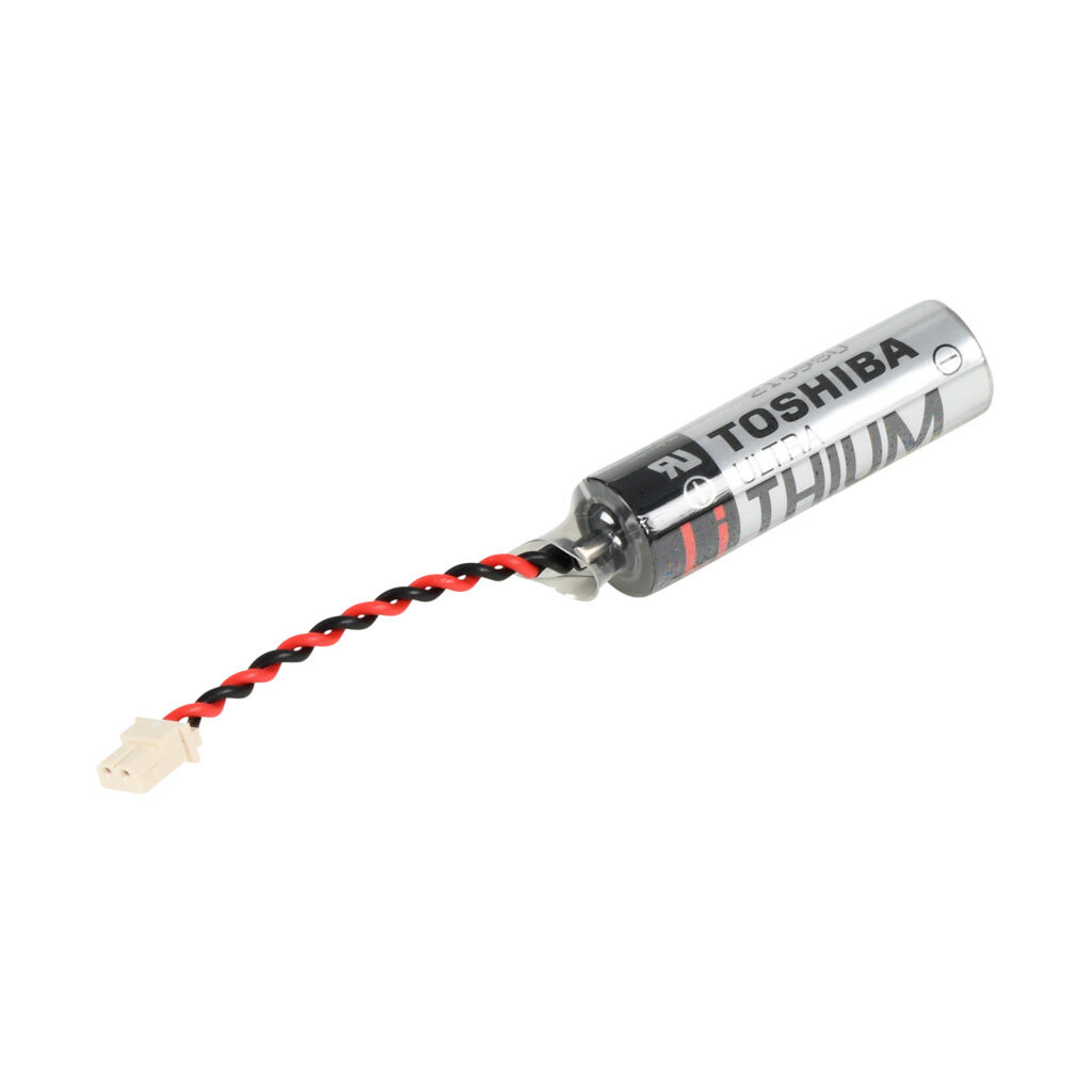 APCS-BATT36-AD - LS Electric battery, replacement. For use with LS Electric encoder feedback cables for 19-bit encoders. AA ER6V lithium battery.