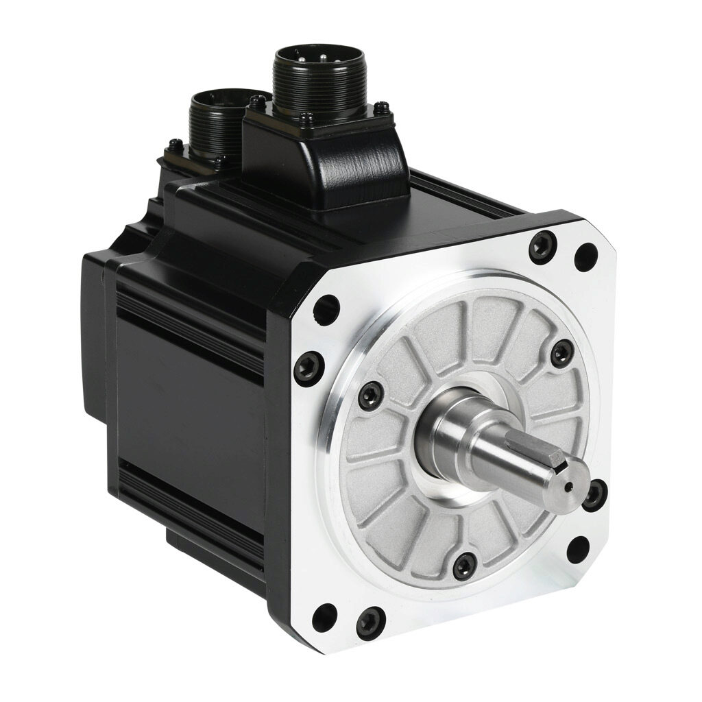 APM-FEP15AMK-AD - LS Electric low inertia AC brushless servo motor, 1.5 kW, 3-phase input, 19-bit (524288 ppr) encoder. For use with LS Electric L7PB020U-AD 2 kW drive.