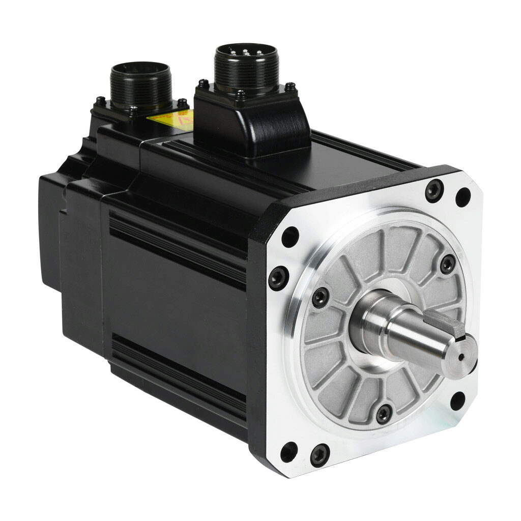 APM-FEP16DMK2-AD - LS Electric medium inertia AC brushless servo motor, 1.6 kW, 3-phase input, 19-bit (524288 ppr) encoder, integrated brake. For use with LS Electric L7PB020U-AD 2 kW drive.