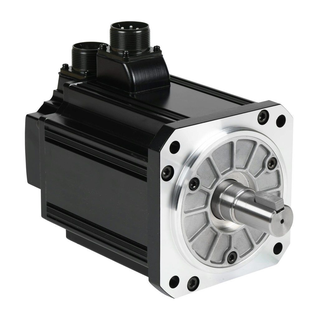 APM-FEP22DMK-AD - LS Electric medium inertia AC brushless servo motor, 2.2 kW, 3-phase input, 19-bit (524288 ppr) encoder. For use with LS Electric L7PB020U-AD 2 kW drive.