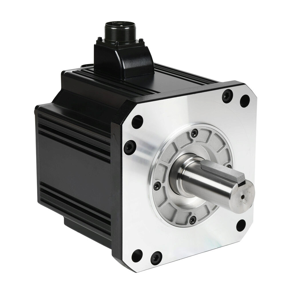 APM-FFP35DMK-AD - LS Electric medium inertia AC brushless servo motor, 3.5 kW, 3-phase input, 19-bit (524288 ppr) encoder. For use with LS Electric L7PB035U-AD 3.5 kW drive.