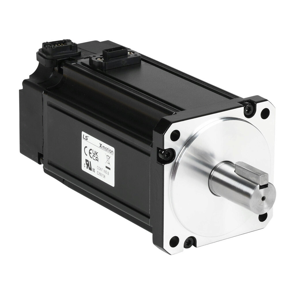 APMC-FCL10AMK-AD - LS Electric low inertia AC brushless servo motor, 1 kW, 3-phase input, 19-bit (524288 ppr) encoder. For use with LS Electric L7PA010U-AD and iX7NHA010U-AD 1 kW drives and L7PA020U-AD and iX7NHA020U-AD 2 kW drives with 1-phase in...