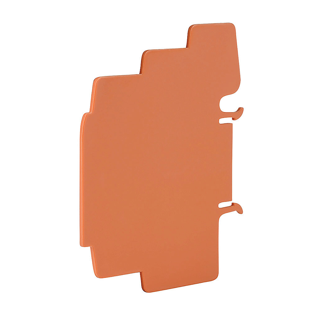 APP-KPR - Klemsan separator plate, orange. Package of 5. For use with all KPR-SCF-x or KPR-SCE-x interface relays.