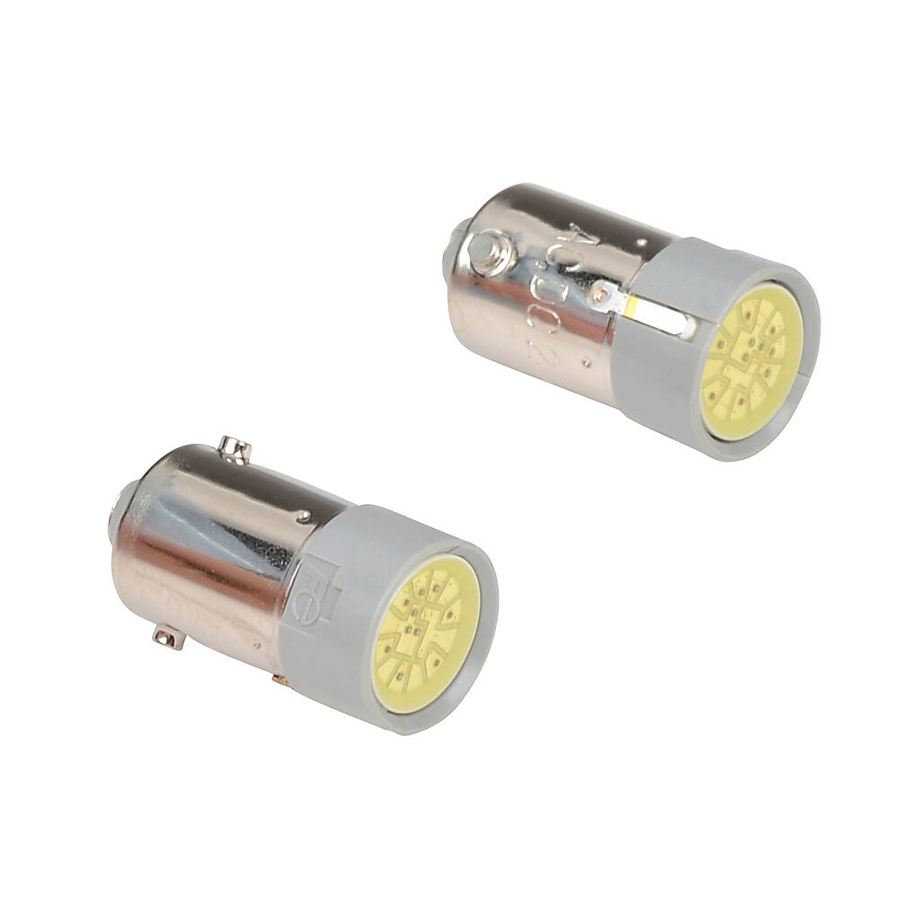 APX510-24Y - Fuji Electric bulb, LED, replacement, 24 VAC/VDC, BA9s/13 bayonet, yellow, 12 mA AC, 11 mA DC, 0.8W. Package of 2.