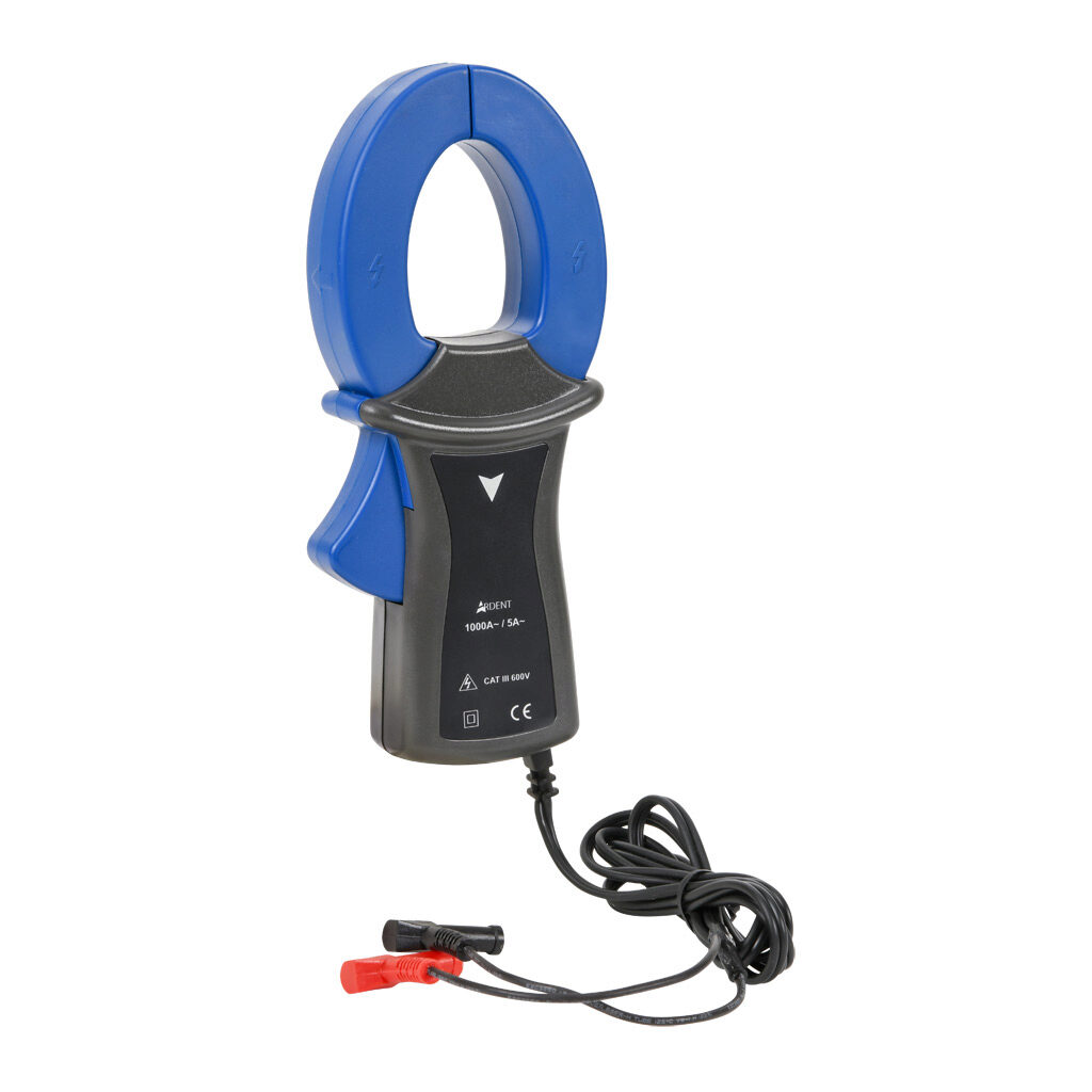 ARD-CM-CLCT-5 - ARDENT clamp-on current probe, CAT III 600V, 10-1000A. For use with ARD-MM612, ARD-IT30. Instruction manual included.