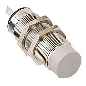 AT1-A0-4A - Micro Detectors inductive proximity sensor, tubular, 30mm diameter x 60mm body, nickel-plated brass housing, NPN/PNP, N.O. output, 20mm sensing distance, non-flush, 150 Hz switching frequency, IP67, pigtail.