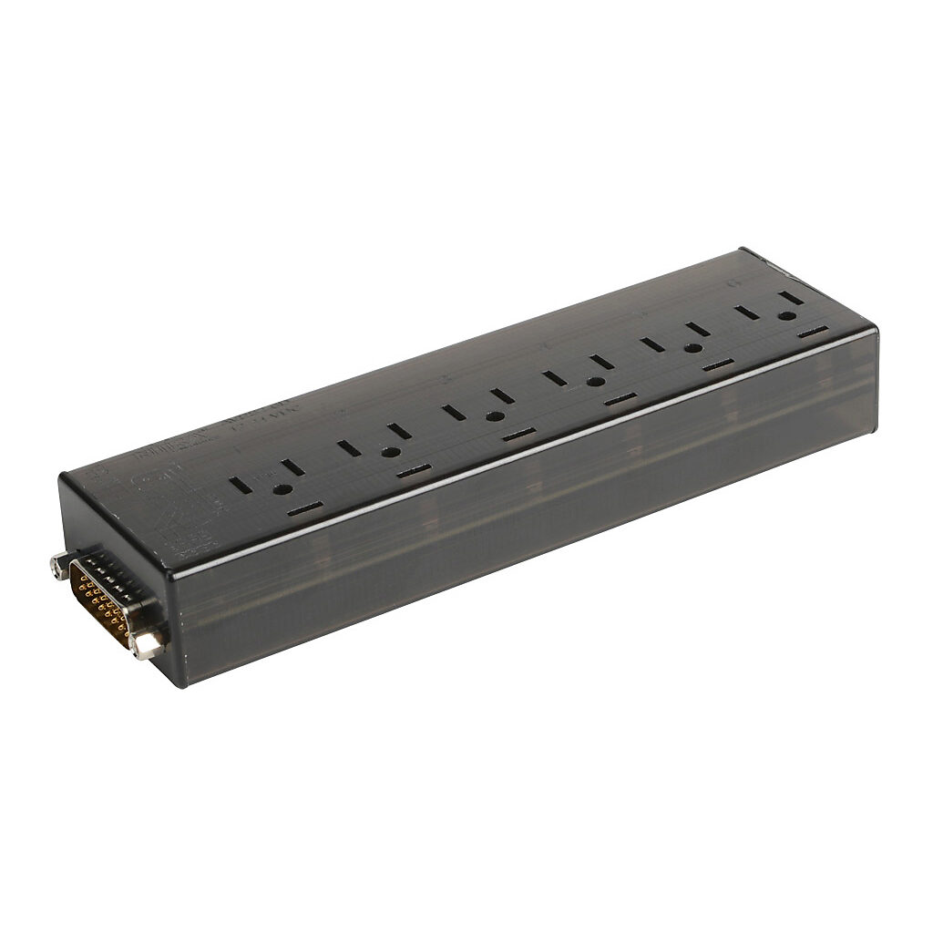 AVPS2-6D - NITRA control distribution block, DC, 6 stations, 15-pin D-sub wiring connector. For use with AVS-32 and AVS-52 series valves.