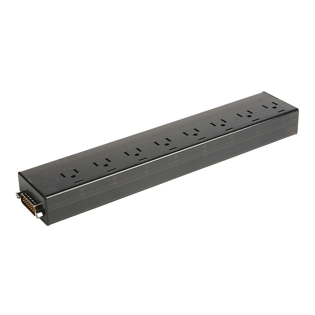 AVPS3-8D - NITRA control distribution block, DC, 8 stations, 15-pin D-sub wiring connector. For use with AVS-33 and AVS-53 series valves.