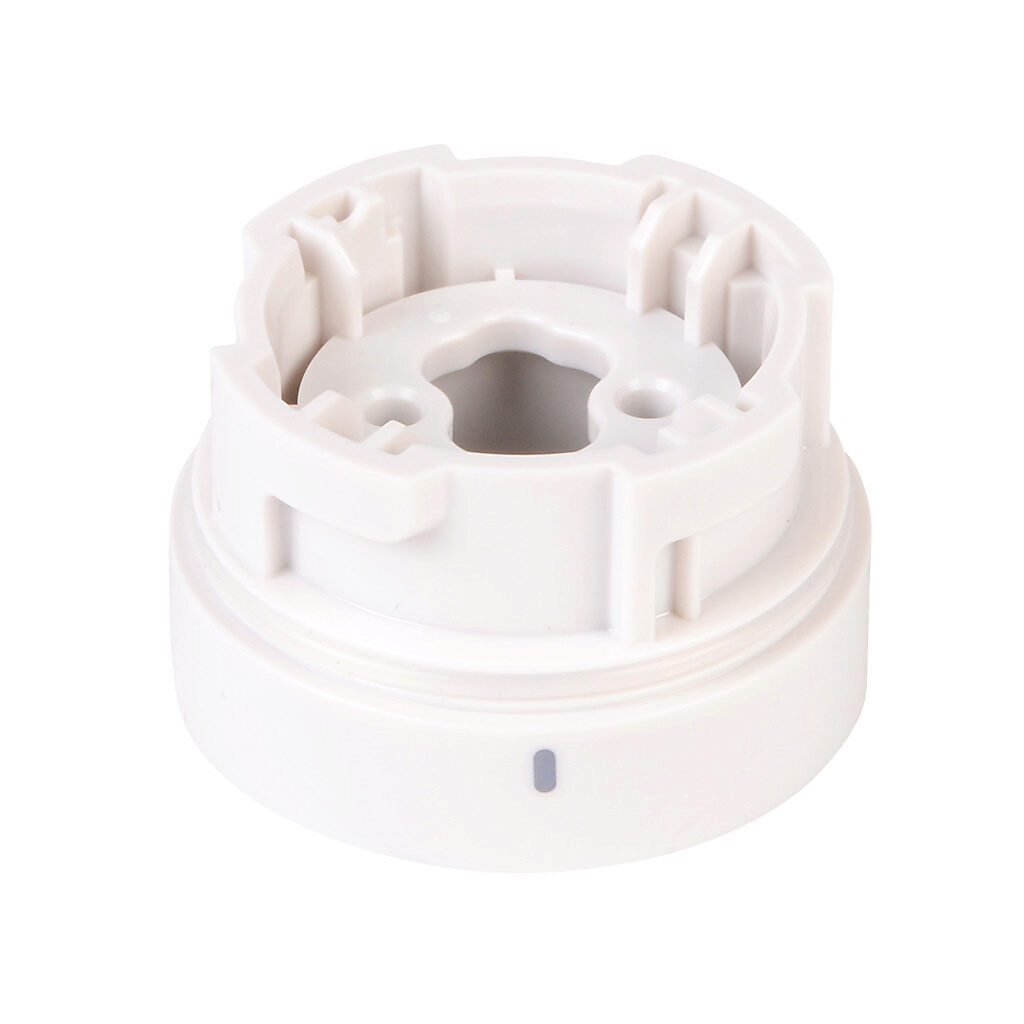 B22210159-7F1 - Patlite pole adapter, 40mm diameter, off-white, plastic. For use with Patlite LR4 series direct mount signal tower bases. O-ring, binding head tapping screw for pole fixing, and water proof pole O-ring included.