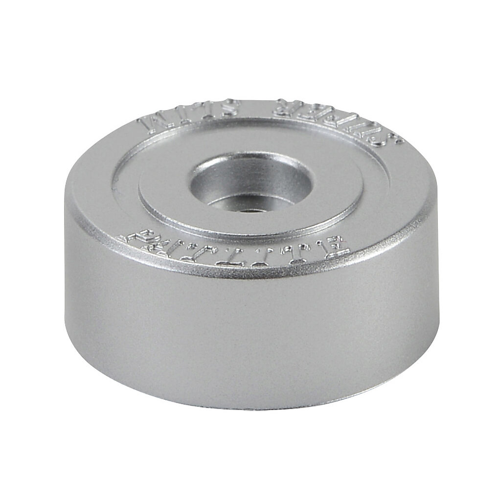B32310020-F1 - Patlite cap, silver, ABS plastic. For use with ME and MES series signal towers.
