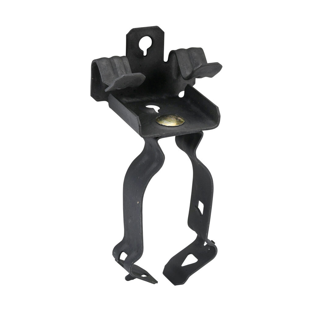 BC516KC1-10 - Minerallac hammer-on beam clamp conduit hanger assembly, spring clip, bottom mount, 75 lbs, UL Type UL 2239. Package of 10. For use with 5/16 to 1/2in flanges and 1in conduit.