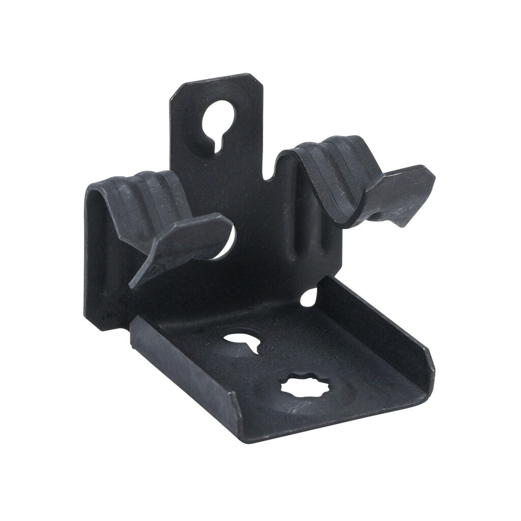 BC916 - Minerallac hammer-on beam clamp, 75 lbs. Package of 100. For use with 9/16 to 3/4in flanges and 1/4-20 threaded rod.