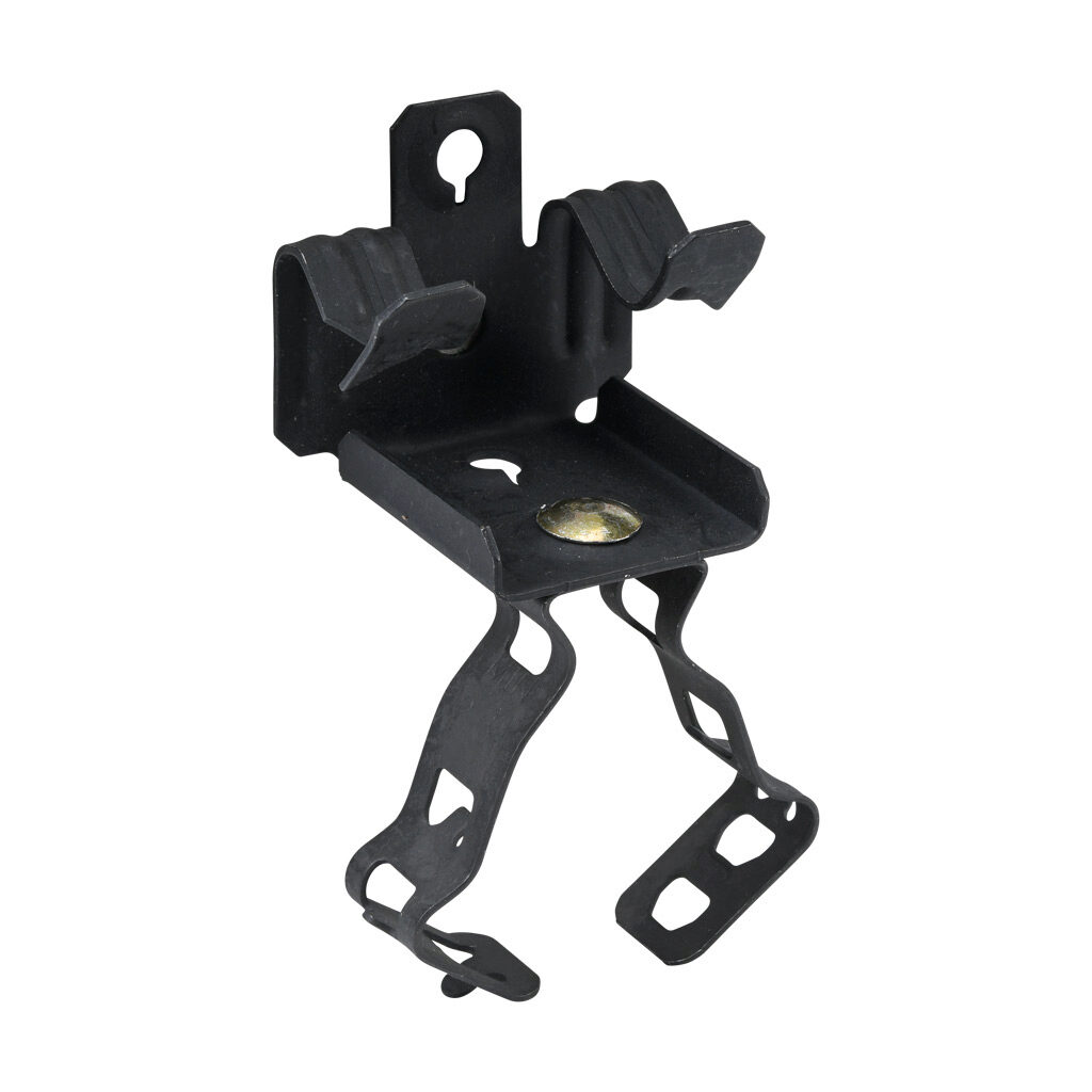BC916KC1234-10 - Minerallac hammer-on beam clamp conduit hanger assembly, spring clip, bottom mount, 75 lbs, UL Type UL 2239. Package of 10. For use with 9/16 to 3/4in flanges and 1/2 or 3/4in conduit.