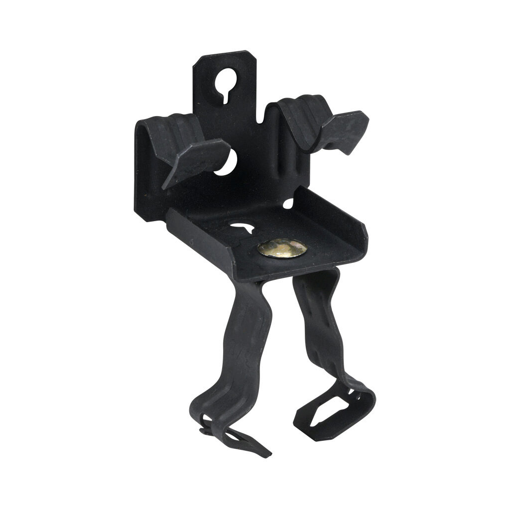 BC916KC38-10 - Minerallac hammer-on beam clamp conduit hanger assembly, spring clip, bottom mount, 75 lbs, UL Type UL 2239. Package of 10. For use with 9/16 to 3/4in flanges and 3/8in conduit.