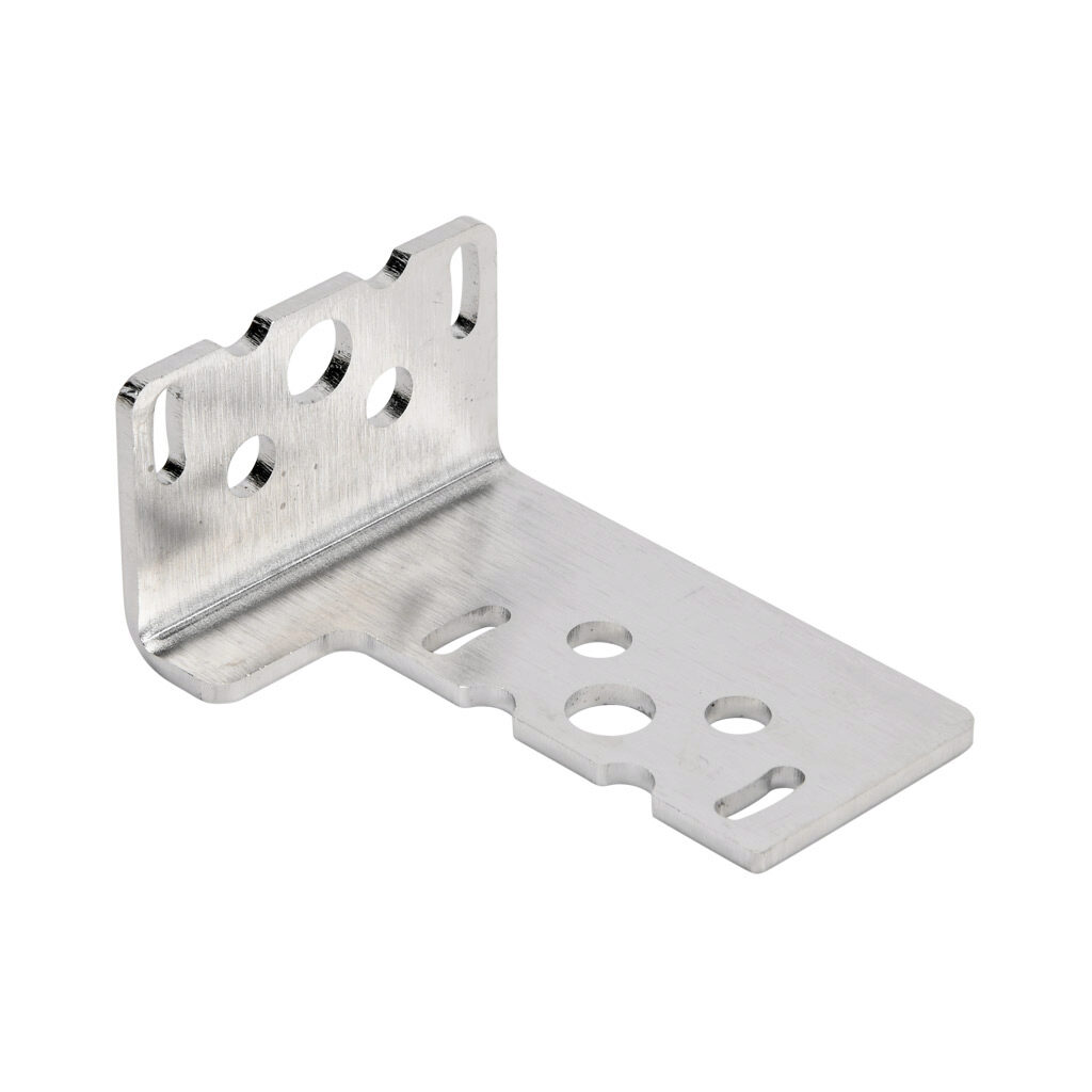 BK-22-000 - Datalogic mounting bracket, replacement, stainless steel, bottom mount. For use with Datalogic Smart-VS series vision sensor.