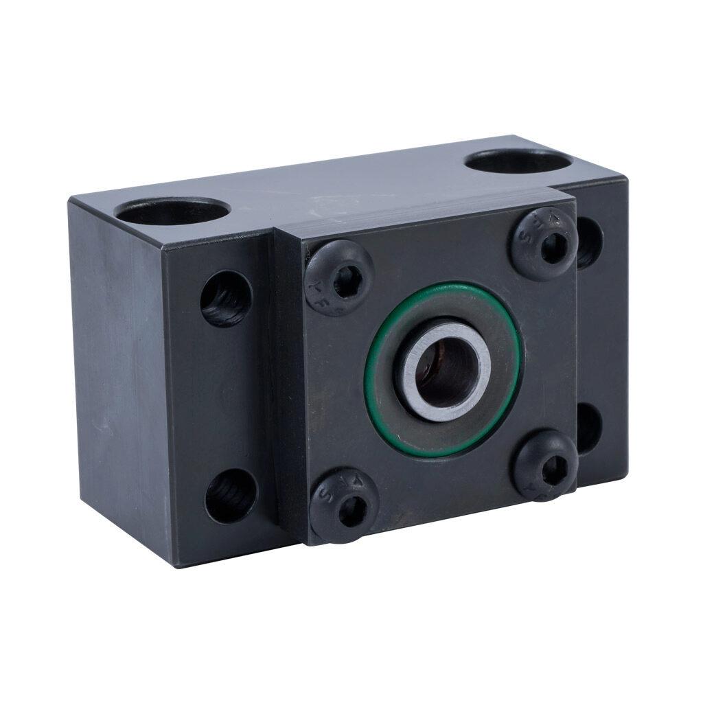 BM10 - Rockford Ball Screw R20 series bearing mount, for use with R20 series ball screws with 2A machined end.