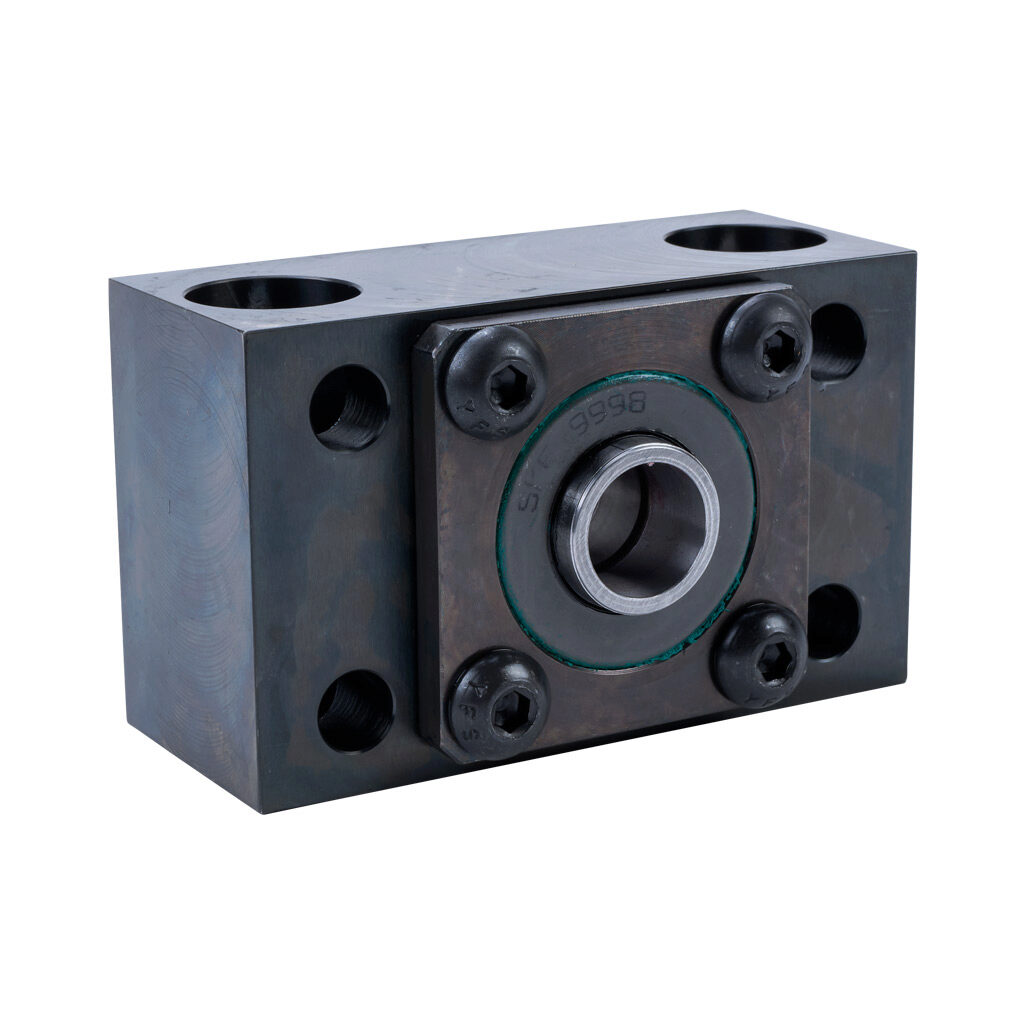BM20 - Rockford Ball Screw R40/R44 series bearing mount, for use with R40 and R44 series ball screws with 2A machined end.