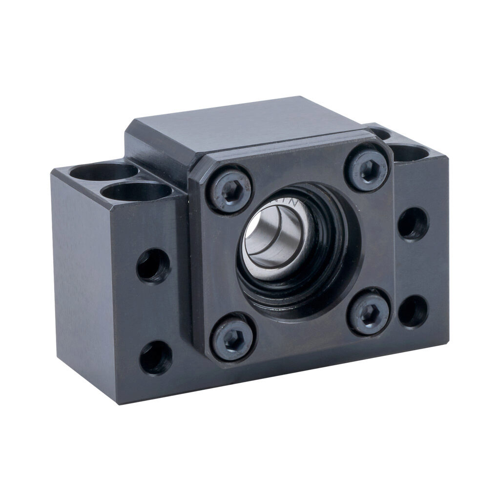 BMBK10 - Rockford Ball Screw R20 series compact bearing mount, for use with R20 series ball screws with 5A machined end.