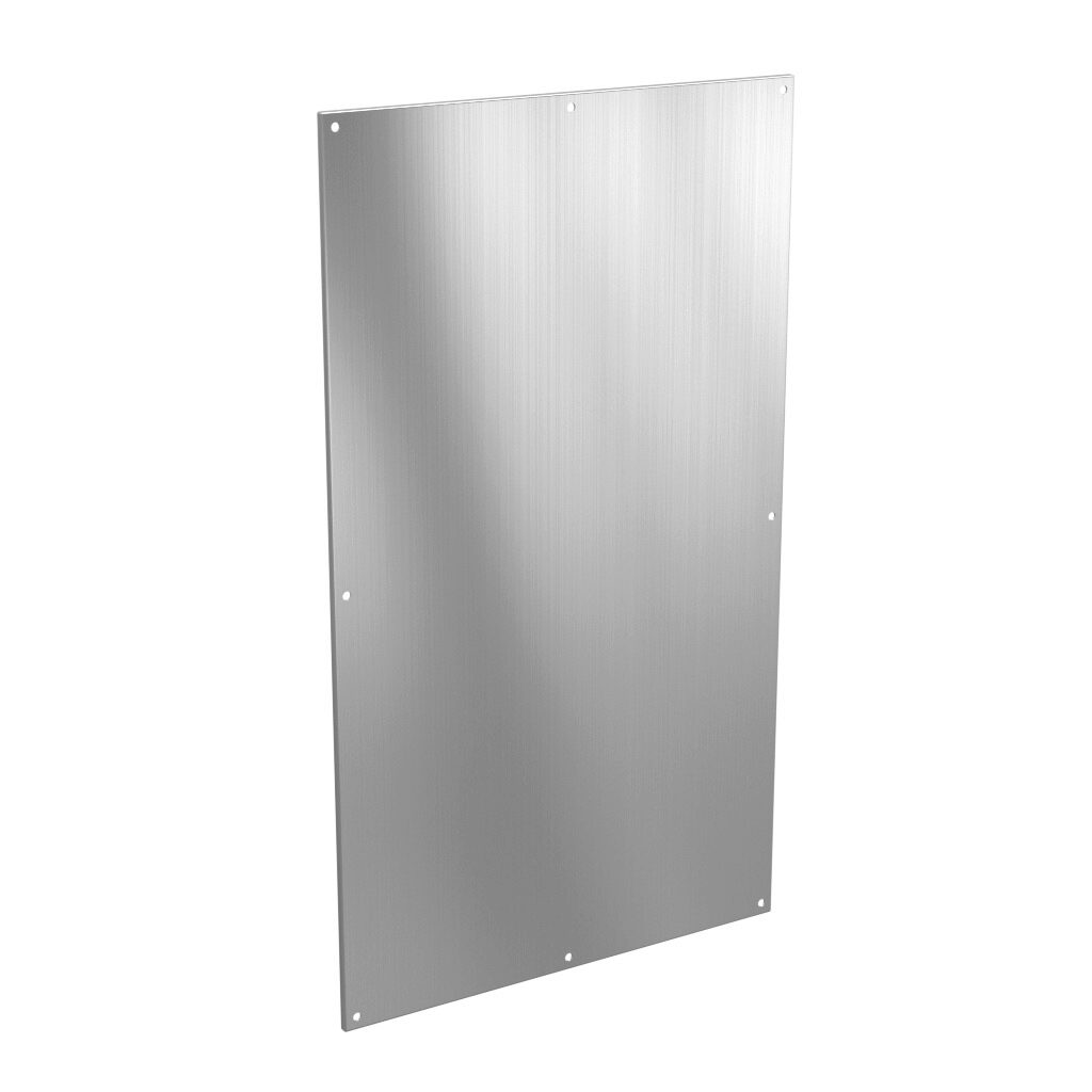 BP6036AL - Stahlin subpanel, 3003-H14 aluminum. For use with N603612HWT and N603616HWT enclosures.