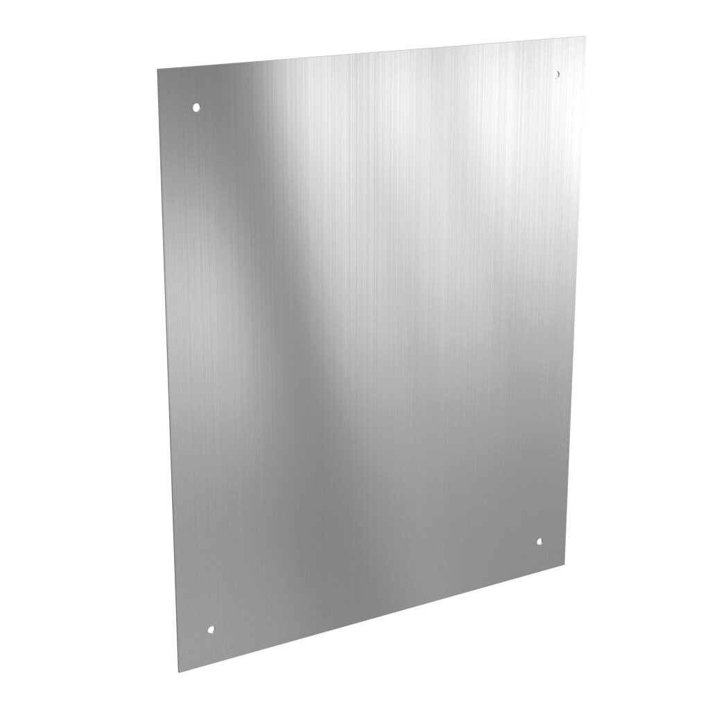 BPJ2420AL - Stahlin subpanel, 3003-H14 aluminum. For use with J2420HPL enclosures.
