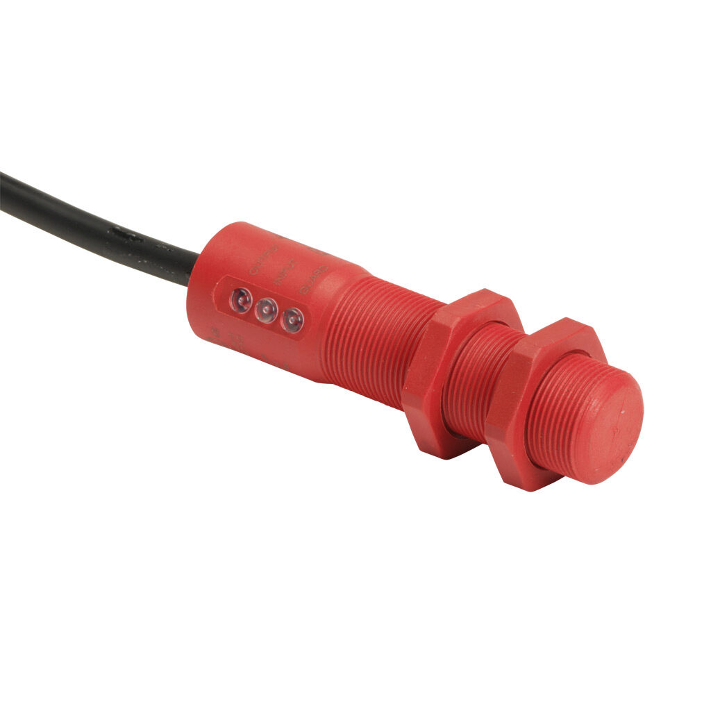 BPZ-M-410001 - IDEM Z-Range safety switch set, non-contact master coded RFID, (1) pair OSSD safety output(s), (1) status monitoring output(s), polyester housing, 18mm diameter x 73mm body, pigtail, 16.4ft/5m cable length.