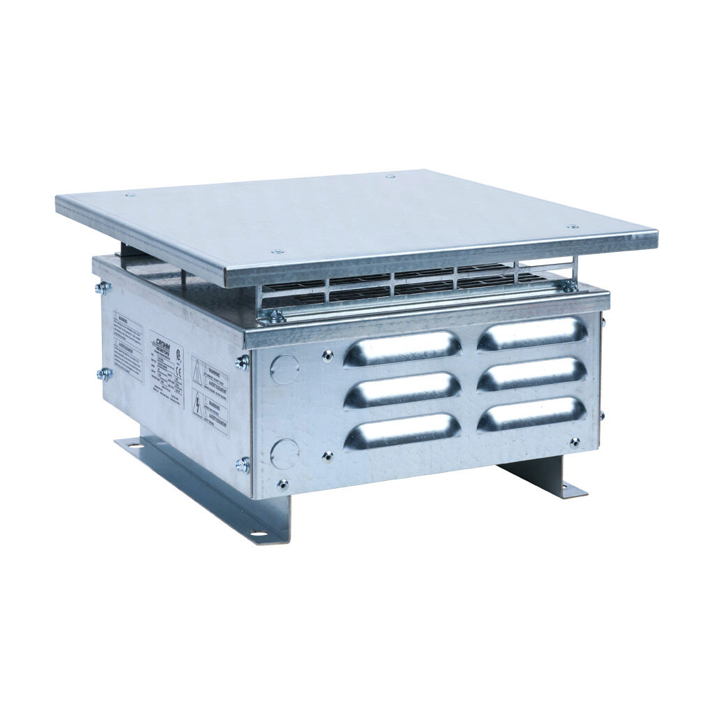 BR-N3R-1K5W40 - Crohm braking resistor, 1.5 kW, 40 ohm, NEMA 3R, built-in temperature switch. For use with multiple AC drives.