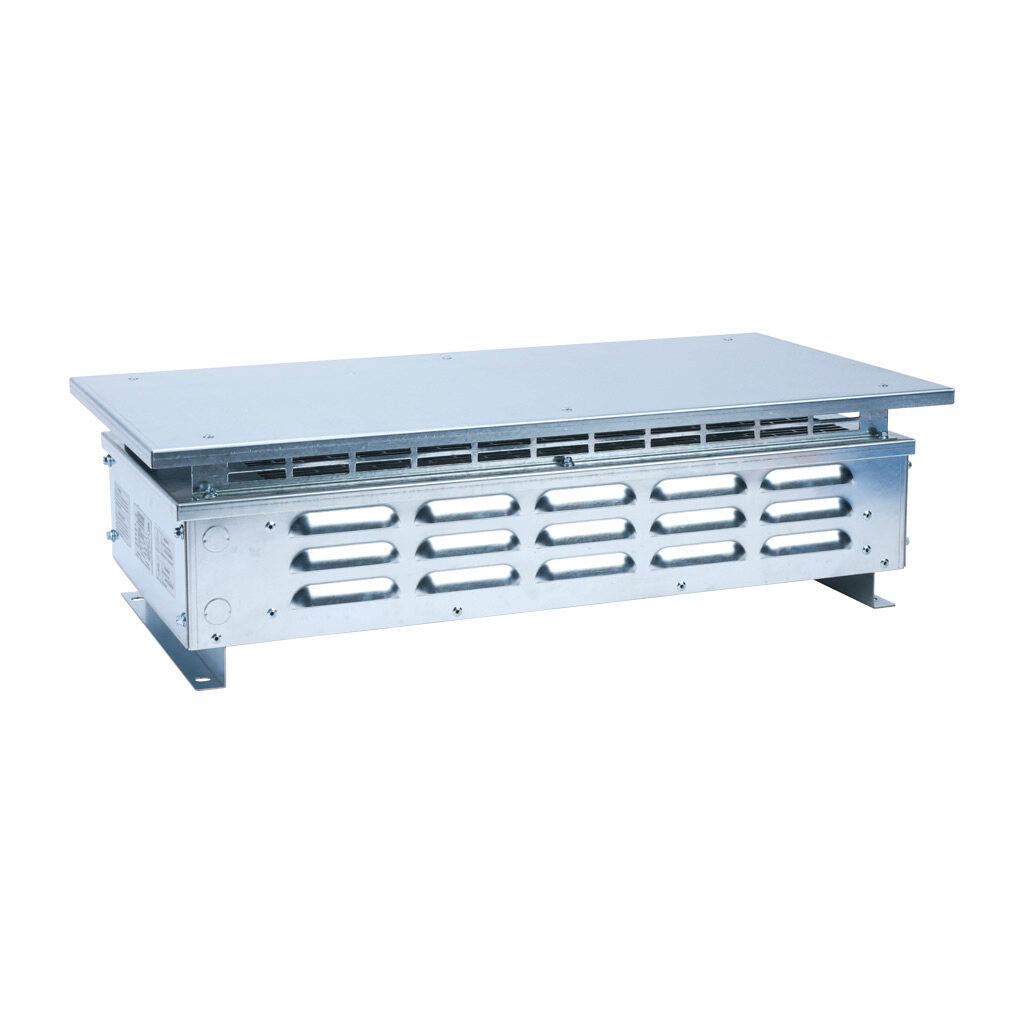 BR-N3R-6K9W13P6 - Crohm braking resistor, 6.9 kW, 13.6 ohm, NEMA 3R, built-in temperature switch. For use with multiple AC drives.
