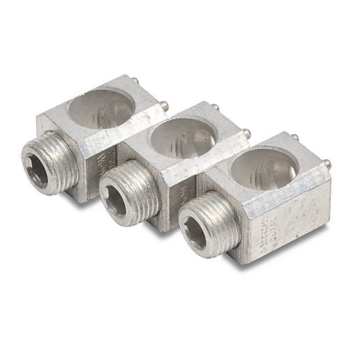 BW9SL0GA-3 - Fuji Electric box type wiring lug, replacement, line or load mount, 1 openings, #1 AWG-3/0 copper only wire(s). Package of 3. For use with Fuji Electric 250A frame MCCBs sizes: 125A, 150A, 160A and 175A.