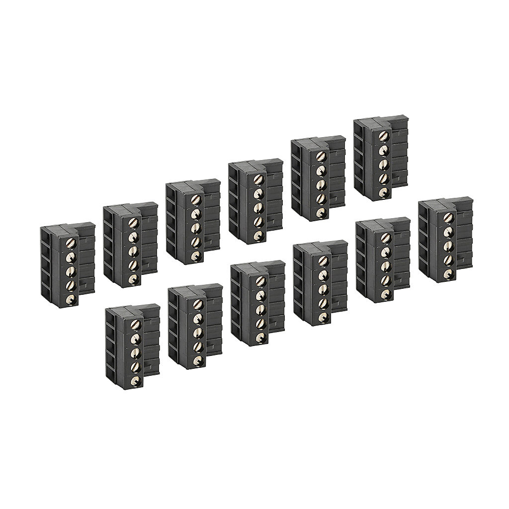 BX-RTB36 - BRX terminal blocks, 90-degree screw type. Package of 12. For use with BRX 36-point PLCs.