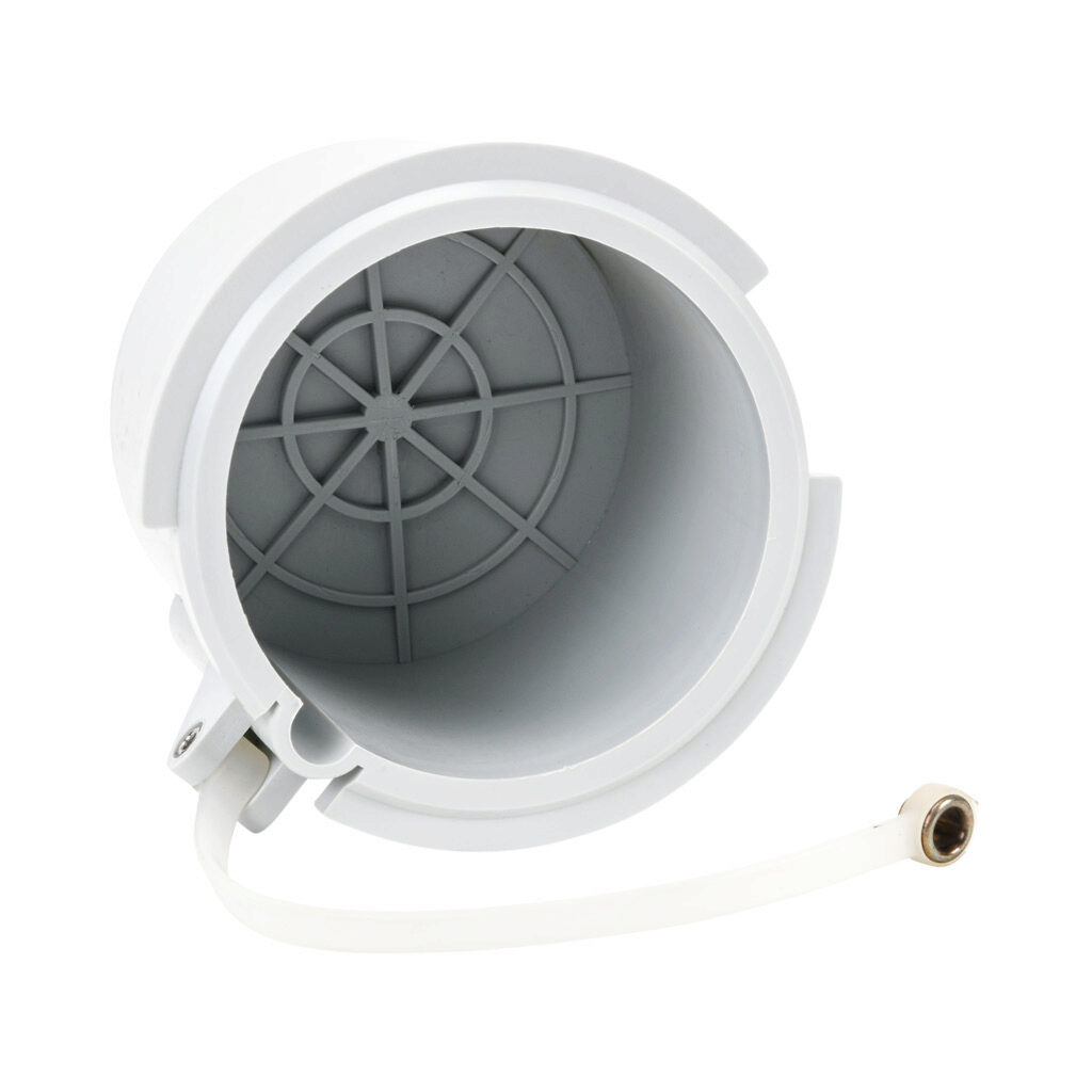 CC510 - Bryant closure cap, nylon, white. For use with Bryant 100A 3-, 4-, and 5-wire devices.