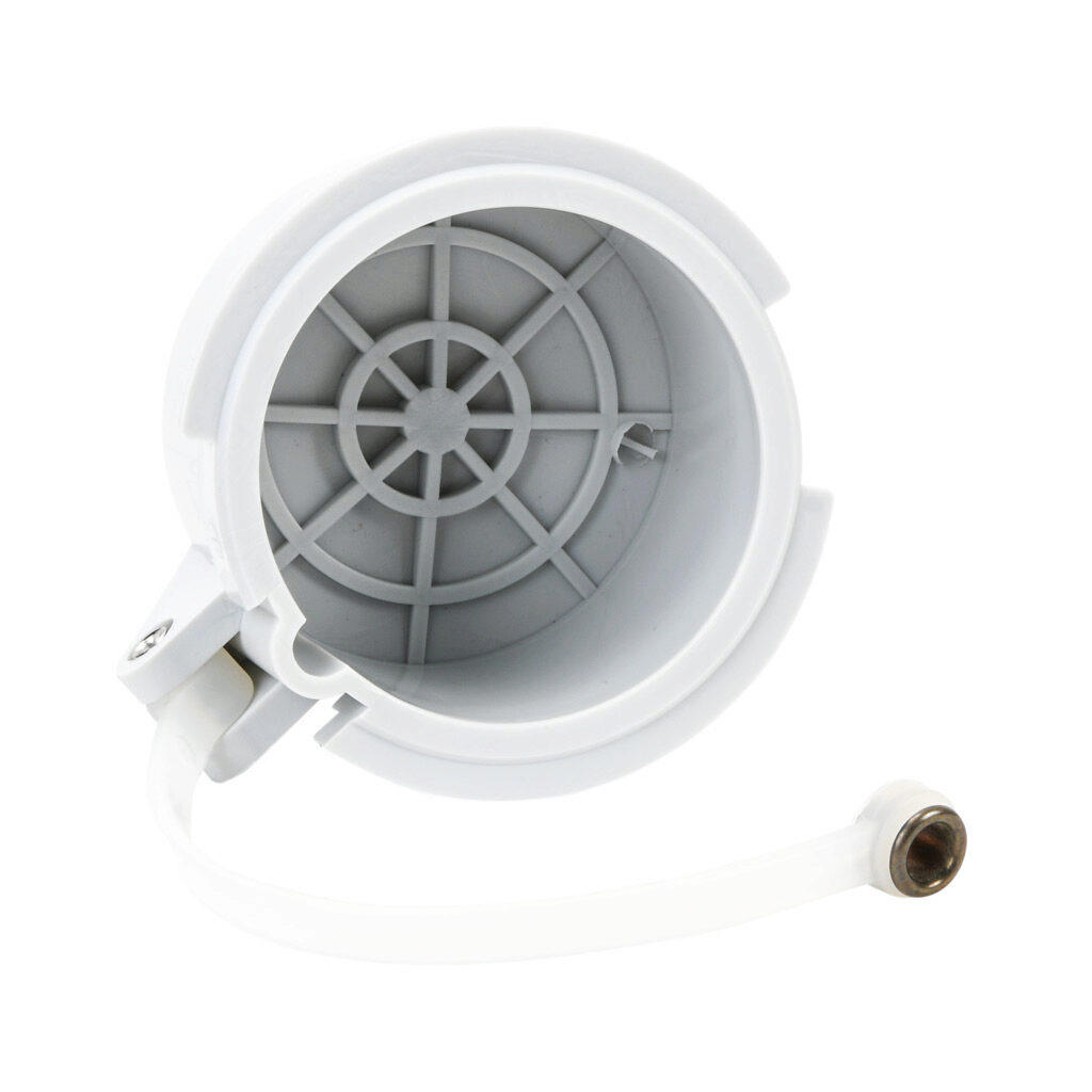 CC520 - Bryant closure cap, nylon, white. For use with Bryant 20A 5-wire devices.