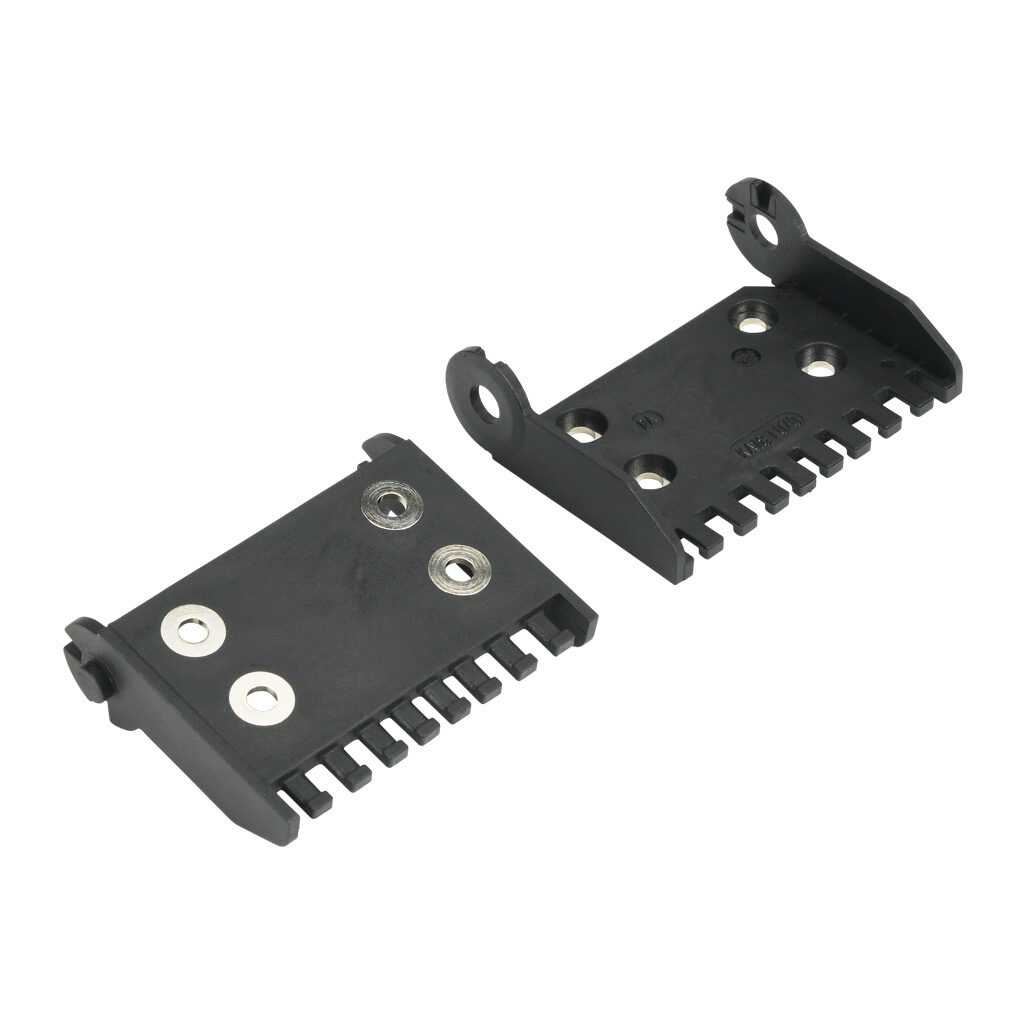 CDC-KAZ-0.7X2.8 - Murrplastik bracket, 0.71in inside height, 2.76in inside width, polyamide, black. For use with MP18 series energy chain.