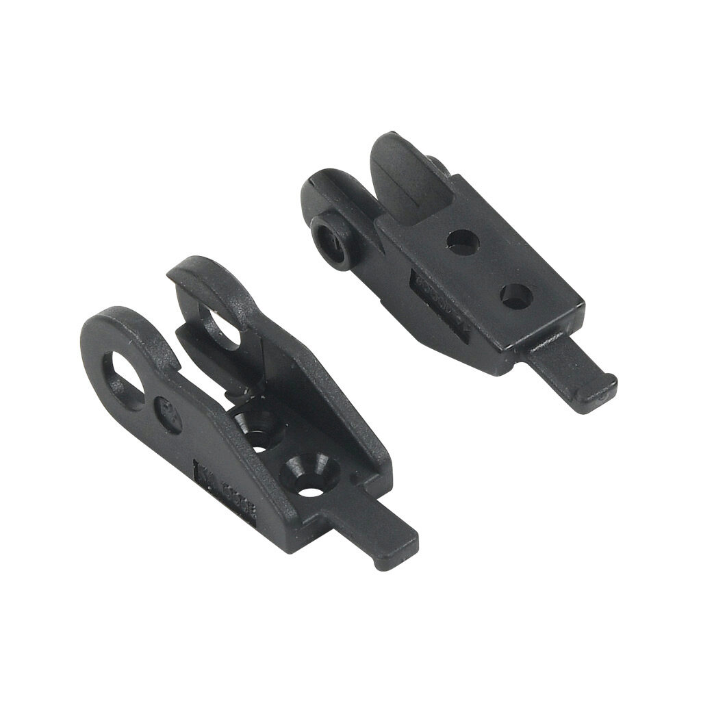 CDC-KAZ-04X02 - Murrplastik bracket, 0.39in inside height, 0.24in inside width, polyamide, black. For use with MP10 series energy chain.
