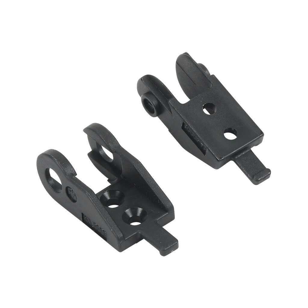 CDC-KAZ-04X04 - Murrplastik bracket, 0.39in inside height, 0.35in inside width, polyamide, black. For use with MP10 series energy chain.