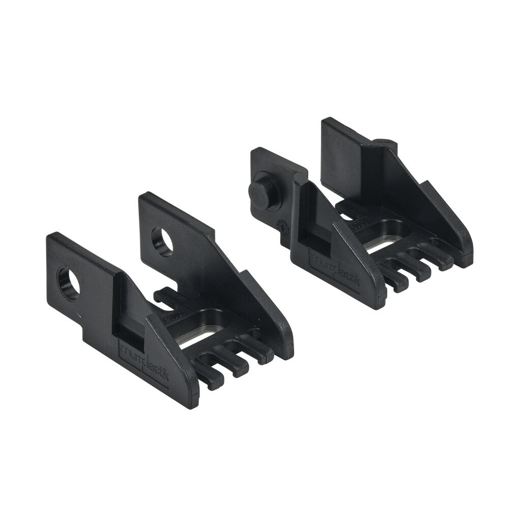 CDC-KAZ-10X10 - Murrplastik bracket, 1.02in inside height, 1.02in inside width, polyamide, black. For use with MP3000 series energy chain.