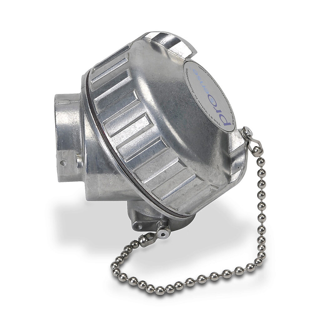 CHSC-AL-1 - ProSense general purpose screw cover connection head, 1/2in female NPT probe connection, 3/4in female NPT conduit opening, maximum temperature rating of 825 deg F (440 deg C), die-cast aluminum, NEMA 4X, IP66.