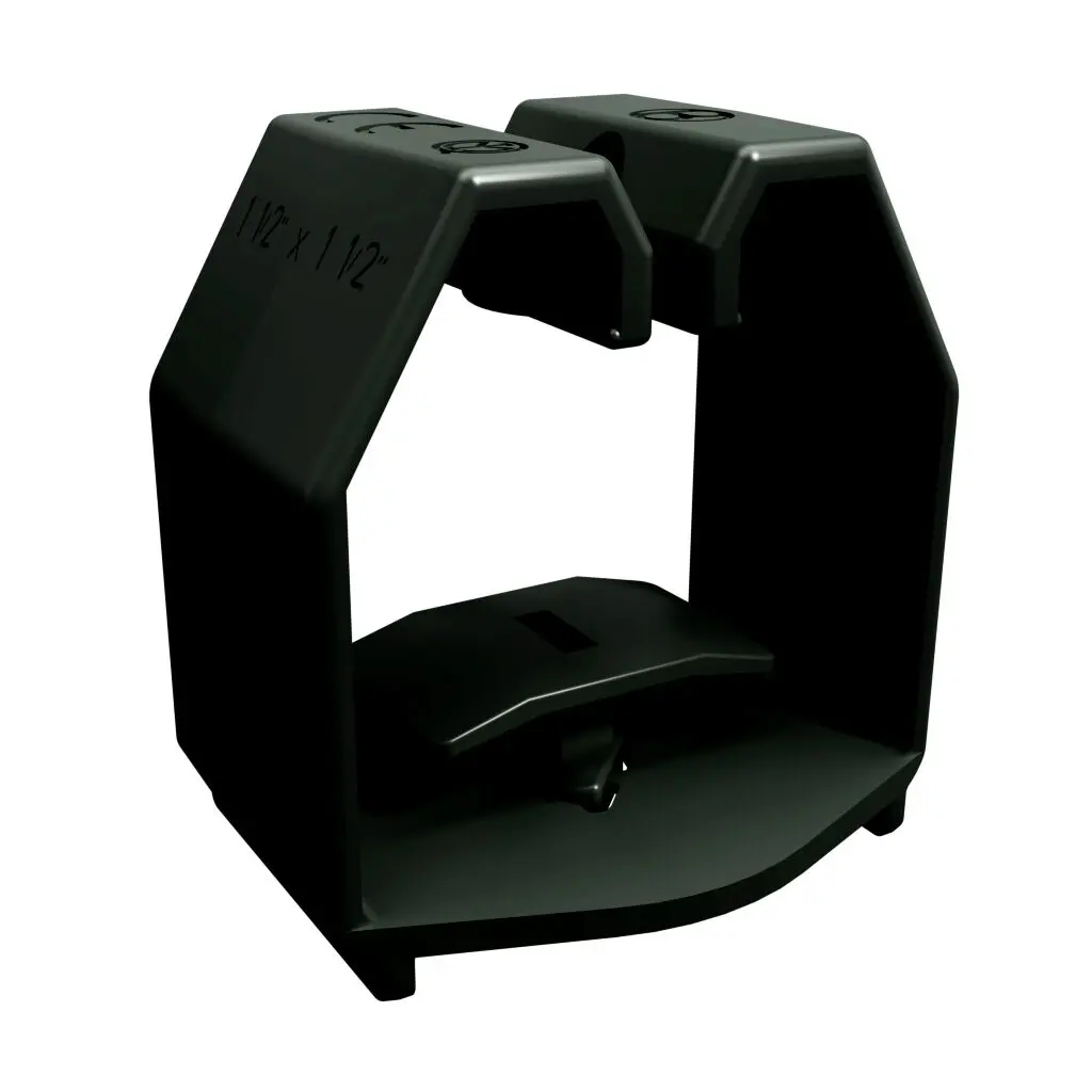 CL-1515 - Iboco wire retainers, package of 40. For use with 1.5x1.5in duct. Fastens to duct with integral twist fasteners.