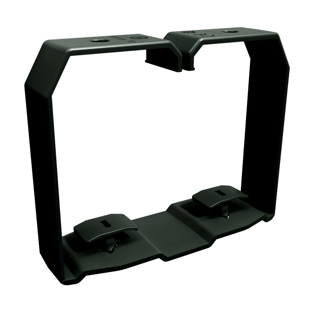 CL-4030 - Iboco wire retainers, package of 10. For use with 4x3in duct. Fastens to duct with integral twist fasteners.