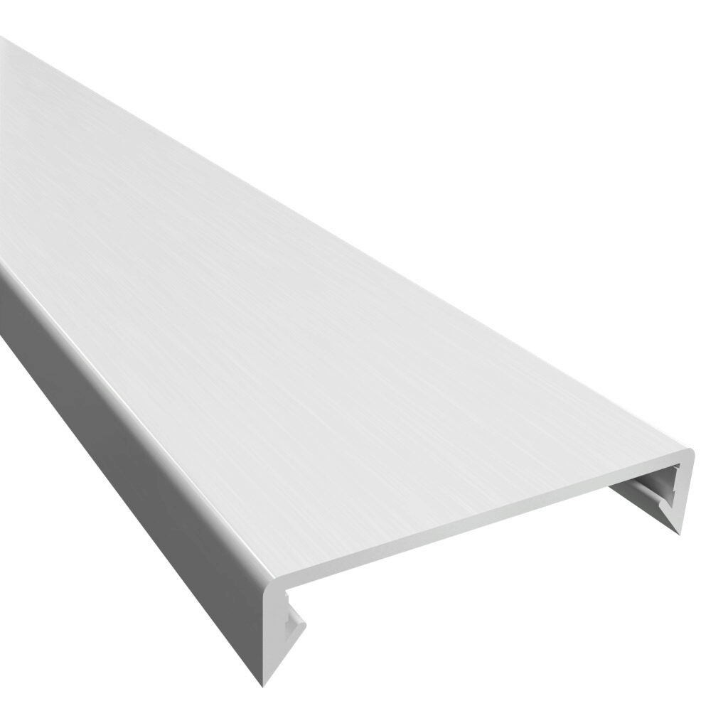 COV-15W-1 - Iboco cover, replacement, white, 6.5ft/2m length. For use with 1.5in wide duct.