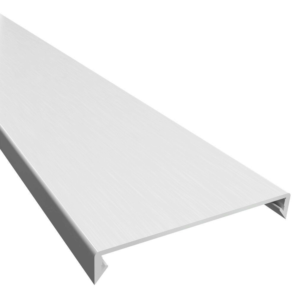 COV-22W-1 - Iboco cover, replacement, white, 6.5ft/2m length. For use with 2.25in wide duct.