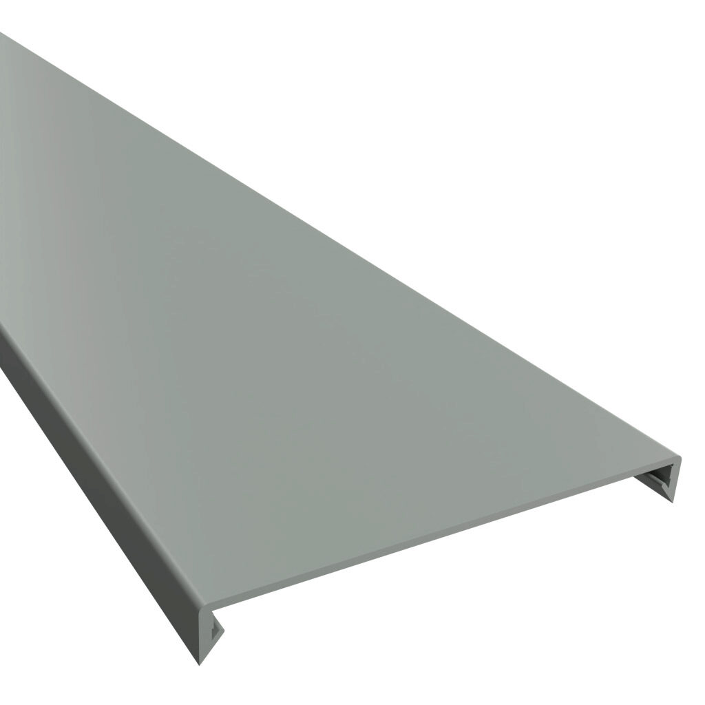 COV-30G-1 - Iboco cover, replacement, gray, 6.5ft/2m length. For use with 3in wide duct.