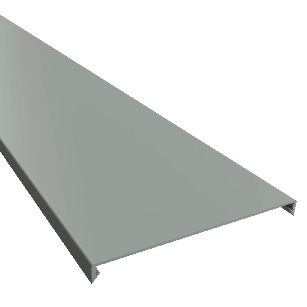 COV-40G-1 - Iboco cover, replacement, gray, 6.5ft/2m length. For use with 4in wide duct.