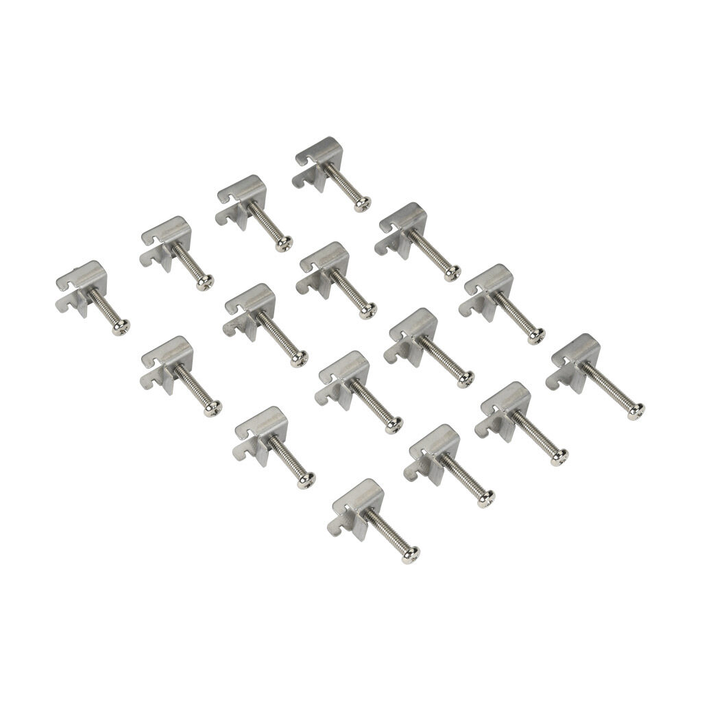 CTM-18W-BRK - C-more panel mounting brackets, package of 16. For use with C-more CTM-18W-M-PM industrial display.