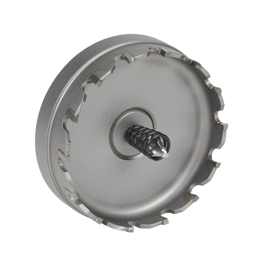 AutomationDirect CTS44 - MK Morse hole cutter, 2-3/4in (70mm), carbide tipped steel, straight pitch, 3/16in (4.5mm) maximum cutting depth.