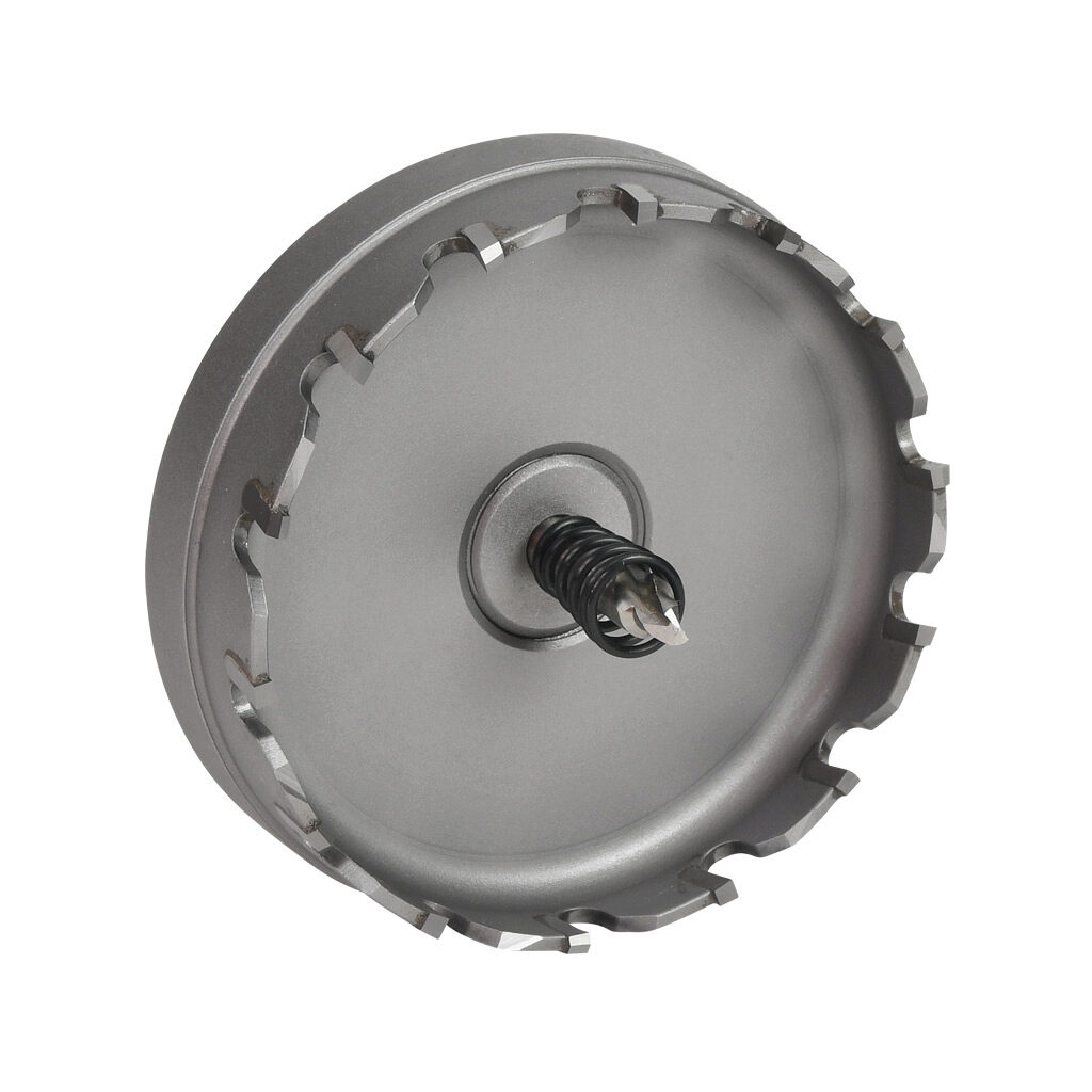 AutomationDirect CTS48 - MK Morse hole cutter, 3in (76mm), carbide tipped steel, straight pitch, 3/16in (4.5mm) maximum cutting depth.