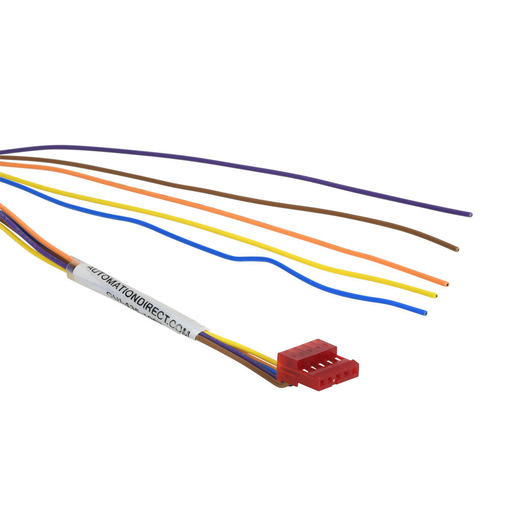 CUI-435-10FT - Same Sky encoder cable, 5-pin connector to pigtail, 10ft cable length. For use with Same Sky AMT103 encoders.