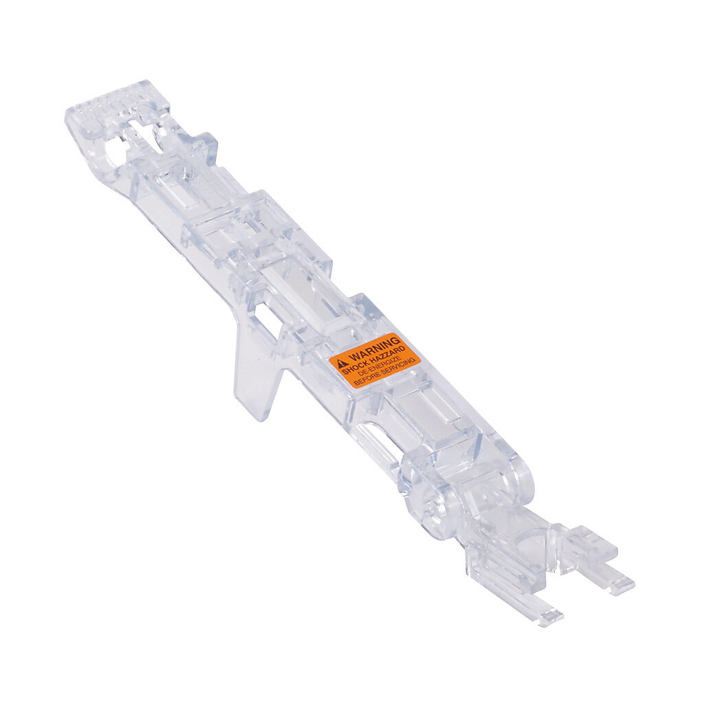 CVR-CCM-QC - Bussmann fuse block cover, package of 3. For use with 30A Class Midget and Class CC modular fuse blocks.