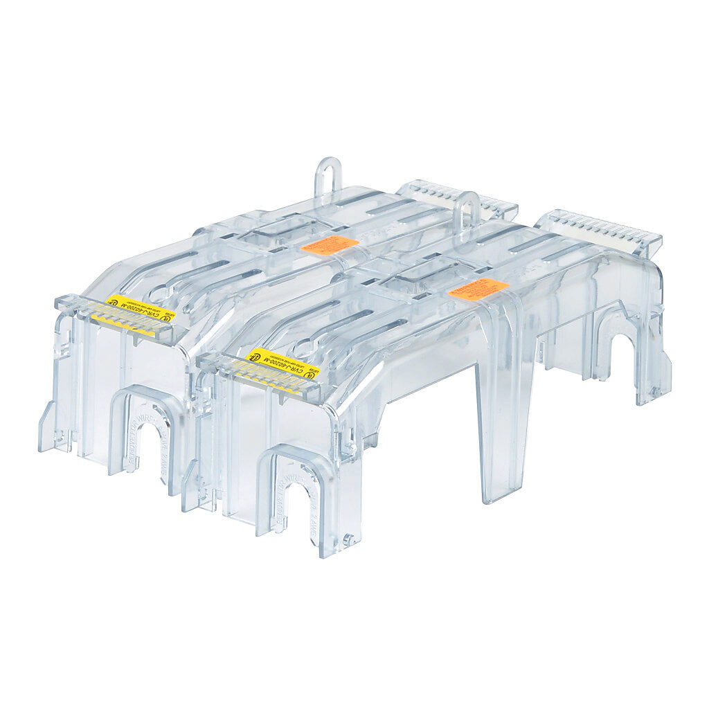 CVR-J-60200-M-2 - Bussmann fuse block cover, package of 2. For use with 600V 200A Class J modular fuse blocks.